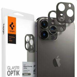 Spigen ochranné sklo na fotoaparát pre iPhone 13 Pro/13 Pro Max, graphite AGL04035
