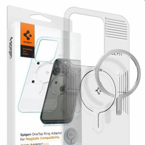 Spigen OneTap Ring Adapter MagSafe, strieborný ACP03805