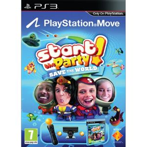 Start the Party! Save the World + Sony PlayStation Move Starter Pack PS3