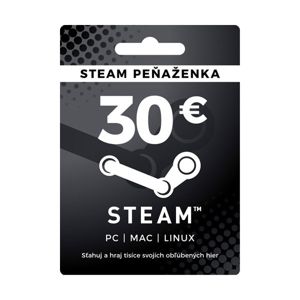 Steam nabitie peňaženky  30 €