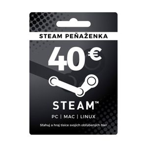 Steam nabitie peňaženky  40 €