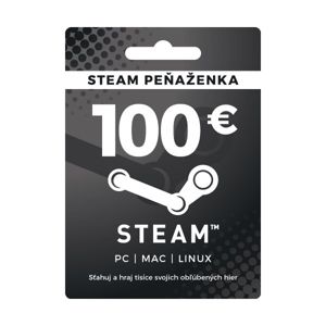 Steam nabitie peňaženky 100 €