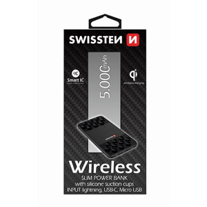 Swissten Wireless Slim Powerbank 5.000 mAh 22013930