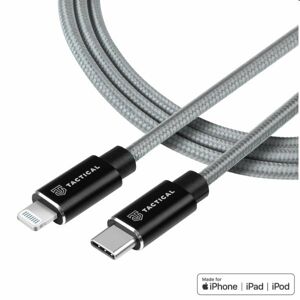 Tactical kevlarový USB-C/Lightning MFI kábel, 1m 57983104175