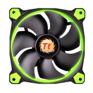 Thermaltake Ventilátor Riing Quad 12 Green Black Edition CL-F038-PL12GR-A