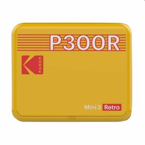Tlačiareň Kodak Mini 3 Plus Retro, žltá P300RY