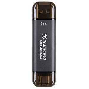 Transcend SSD 2 TB ESD310C USB 3.2 Gen 2x1, black TS2TESD310C