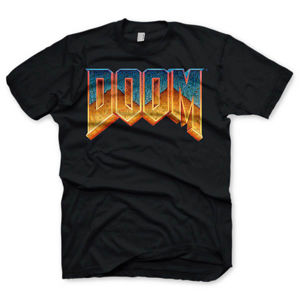 Tričko Doom Logo L GE1126S