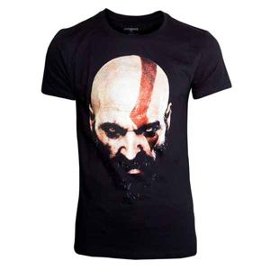 Tričko God of War - Kratos Face Black L TS538438GDW-L