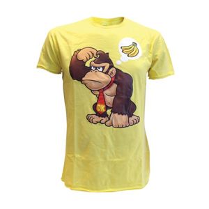 Tričko Nintendo Donkey Kong Wants Banana yellow, xlarge TS022739NTN-XL
