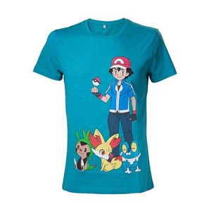 Tričko Pokémon tyrkysové M (Good Loot)