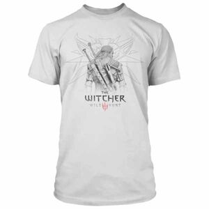 Tričko Sketched Geralt Premium (The Witcher) XL 11587-WHT-06-XLG-000