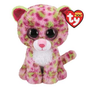 TY Plyšový ružový leopard Lainey, 15 cm TY_36312