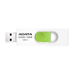 USB kľúč A-DATA UV320, 32GB, USB 3.1 - rýchlosť 80 MBs, White (AUV320-32G-RWHGN) AUV320-32G-RWHGN