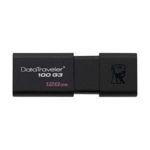 USB kľúč Kingston DataTraveler 100 G3, 128GB, USB 3.1 - rýchlosť 130MB/s (DT100G3/128GB) DT100G3/128GB