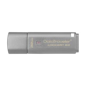 USB kľúč Kingston DataTraveler Locker+ G3, 32GB, USB 3.0 - rýchlosť 13540MBs (DTLPG332GB) DTLPG332GB