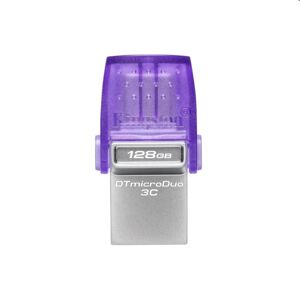 USB kľúč Kingston DataTraveler MicroDuo 3C, 128 GB, USB 3.2 (gen 1) s USB-C konektorom DTDUO3CG3128GB