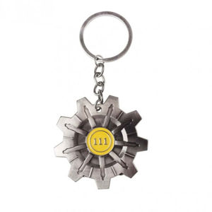 Vault 111 metal keychain (Fallout 4) 