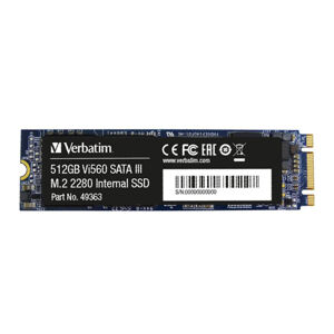 Verbatim SSD 512GB M.2 2280 SATA III Vi560 S3 interný disk, Solid State Drive 49363