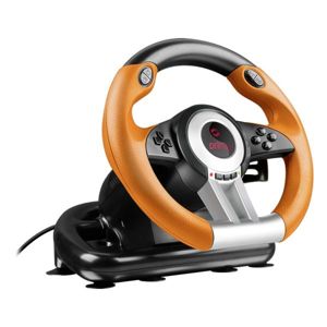 Volant Speedlink Drift O.Z. Racing Wheel pre PC, čierno-oranžový SL-6695-BKOR-01