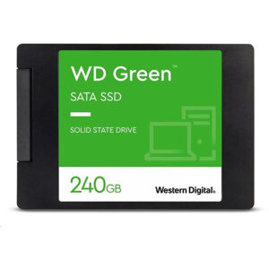 WD 240 GB Green SSD 2,5"SATAIII, 540 MB 465 MB, 7 mm WDS240G3G0A