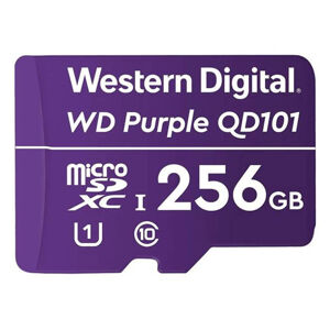 WD 256 GB Purple microSDXC card Class10 U1 WDD256G1P0C