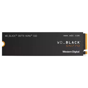 WD BLACK SN770 SSD 500GB NVMe M.2 2280 WDS500G3X0E