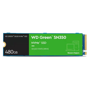WD Green SN350 SSD 480GB NVMe M.2 2280 WDS480G2G0C