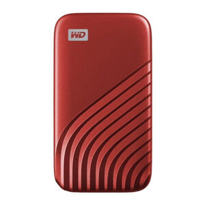 WD My Passport 1 TB SSD externý 2.5" 5R, červený WDBAGF0010BRD-WESN