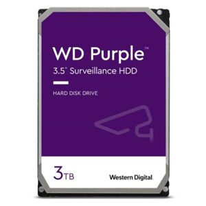 WD Purple Pevný disk 3 TB HDD 3,5" SATA 5400 RPM 3R WD33PURZ