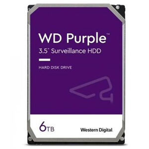 WD Purple NVR HDD 6 TB SATA WD64PURZ
