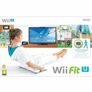 Wii Fit U + Fit Meter, Green + Wii Balance Board, White Wii U