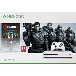 Xbox One S 1TB + Gears 5 + Gears of War 1,2,3,4 234-01029
