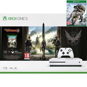 Xbox One S 1TB + Tom Clancy’s The Division 2 CZ + Tom Clancy’s Ghost Recon: Breakpoint CZ 234-00881