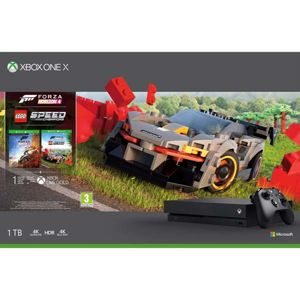 Xbox One X 1TB + Forza Horizon 4 CZ + Forza Horizon 4: LEGO Speed Champions CYV-00468
