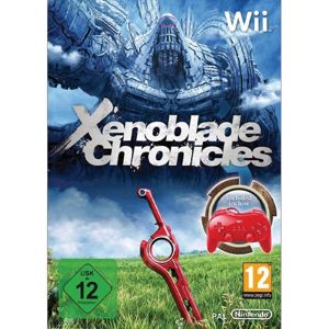 Xenoblade Chronicles + Classic Controller Pro, red Wii