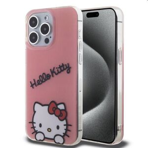 Zadný kryt Hello Kitty IML Head Logo pre Apple iPhone 15 Pro Max, ružové 57983116922