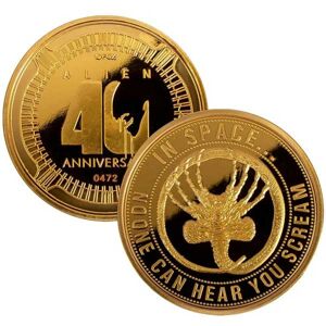 Zberateľská minca Limited Edition Alien 40 th Anniversary Collectible Coin  AL-127